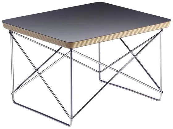 Vitra Occasional LTR Sengebord Sort/Krom